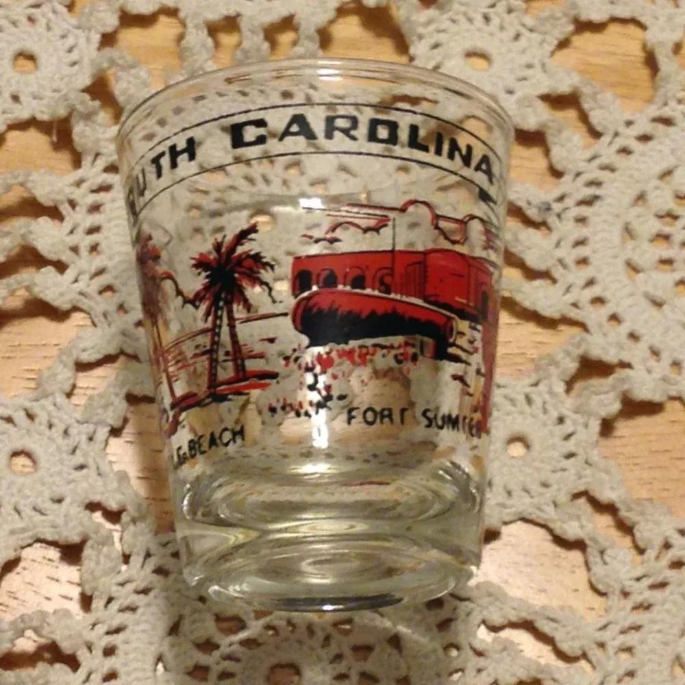 Bar Accessory, South Carolina Shot Glass
